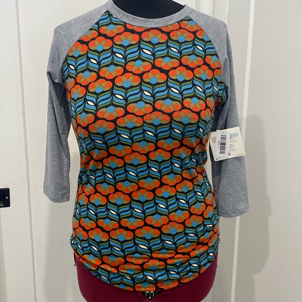 NWT Geometric Floral Mix Randy T by LuLaRoe